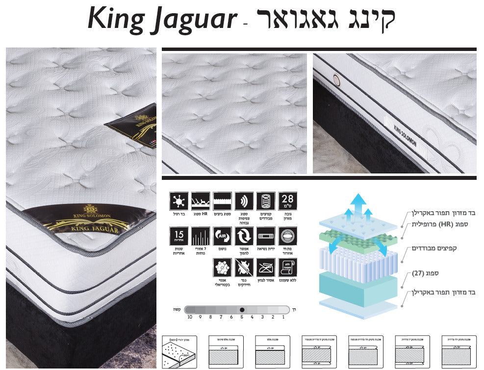 מזרן דגם יגואר