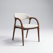 כיסא אוכל ATLAS אגוז | Use the uploaded product image as the exact product reference.