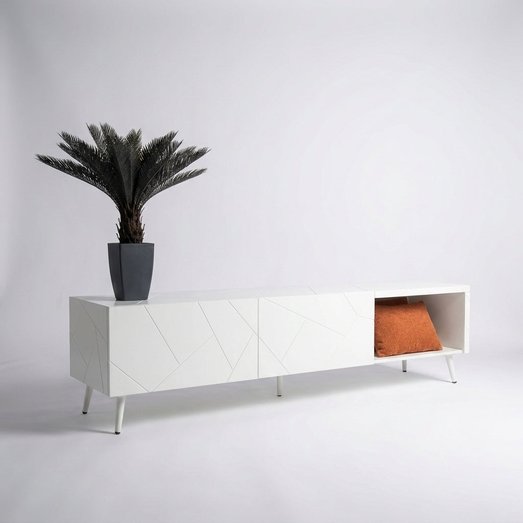 מזנון דגם ״לקסוס-B" | Using the product as a reference, create a distinct second image featuring the same item placed on a light grey background, with a soft shadow cast beneath it t