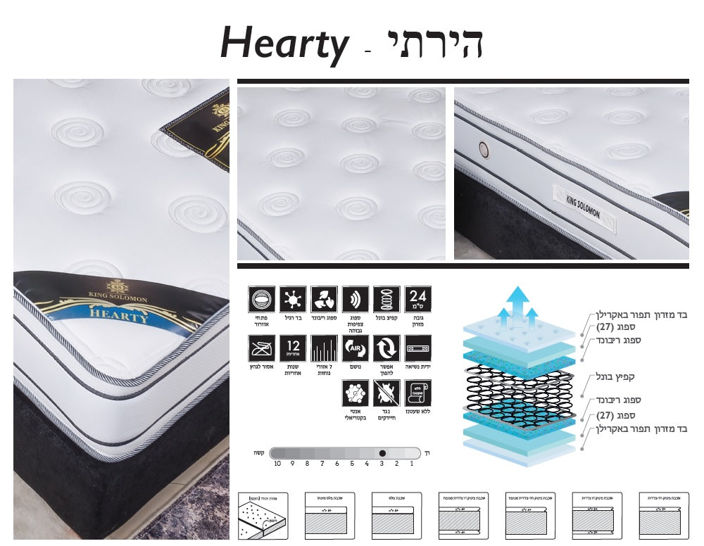 מזרן דגם Hearty