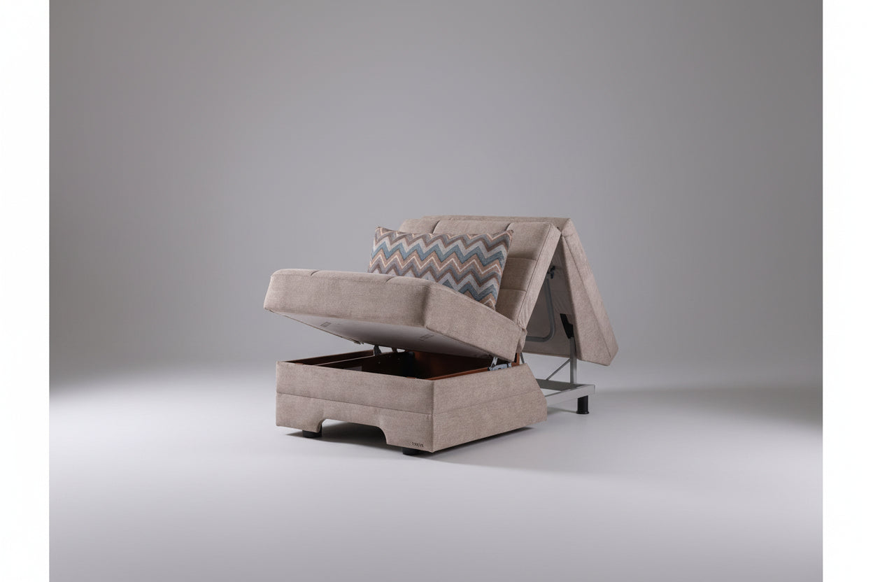 כורסא נפתחת למיטה דגם LIVA SINGLE