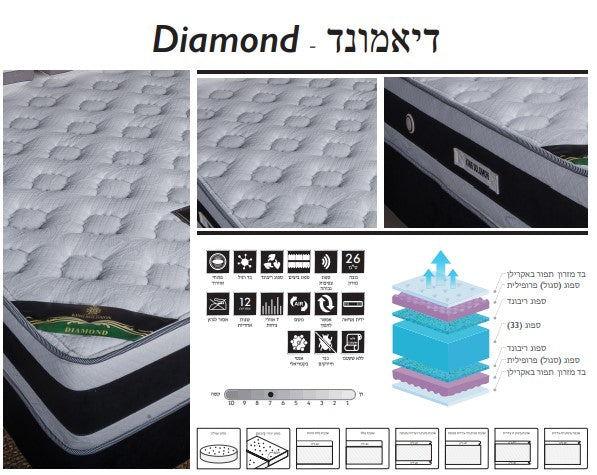 מזרן דגם Diamond