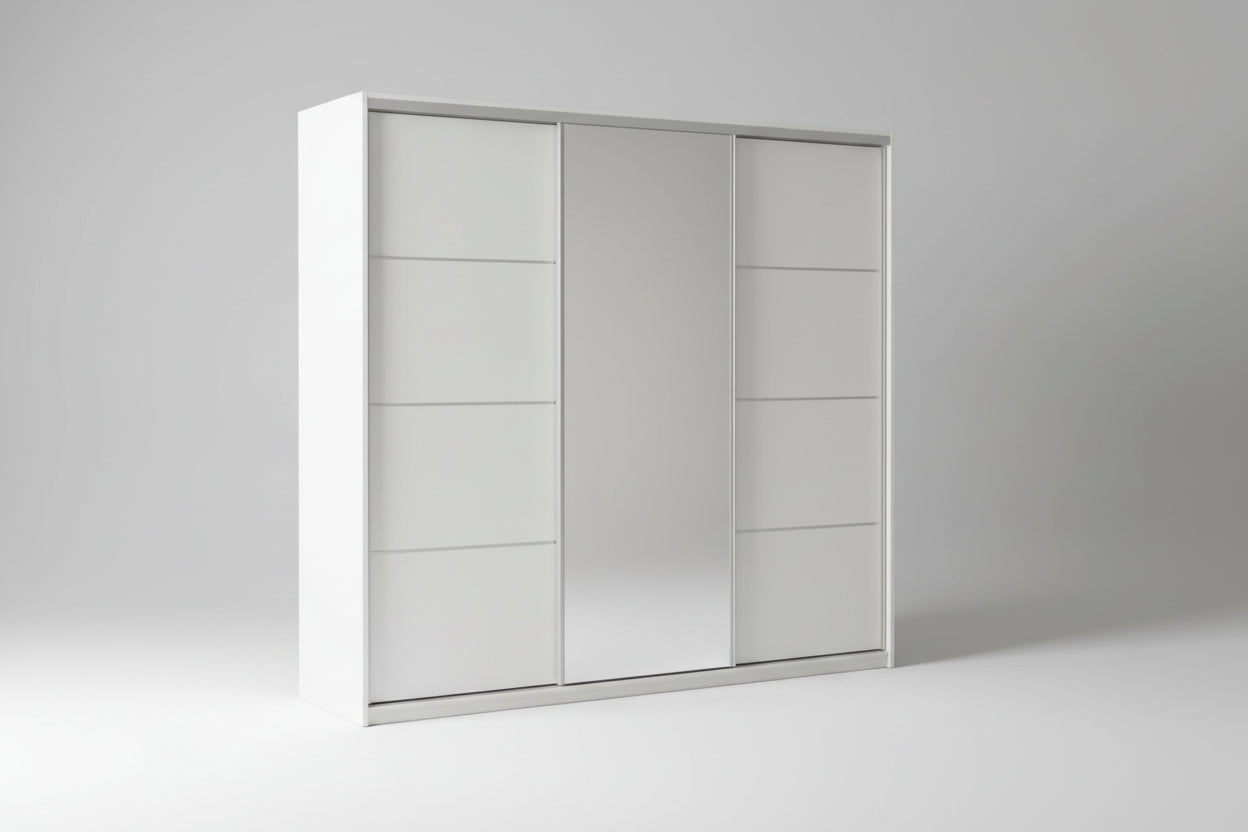 ארון הזזה 2 דלתות דגם HRM3104