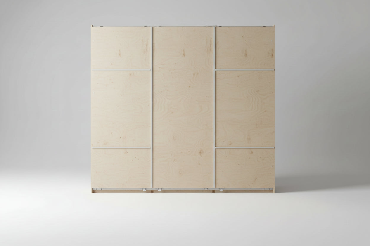 ארון הזזה 2 דלתות דגם HRM3104