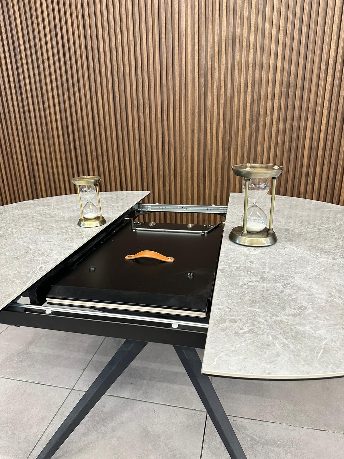 פינת אוכל גרניט פורצלן דגם ״גו׳יה