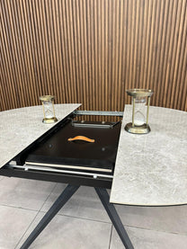 פינת אוכל גרניט פורצלן דגם ״גו׳יה
