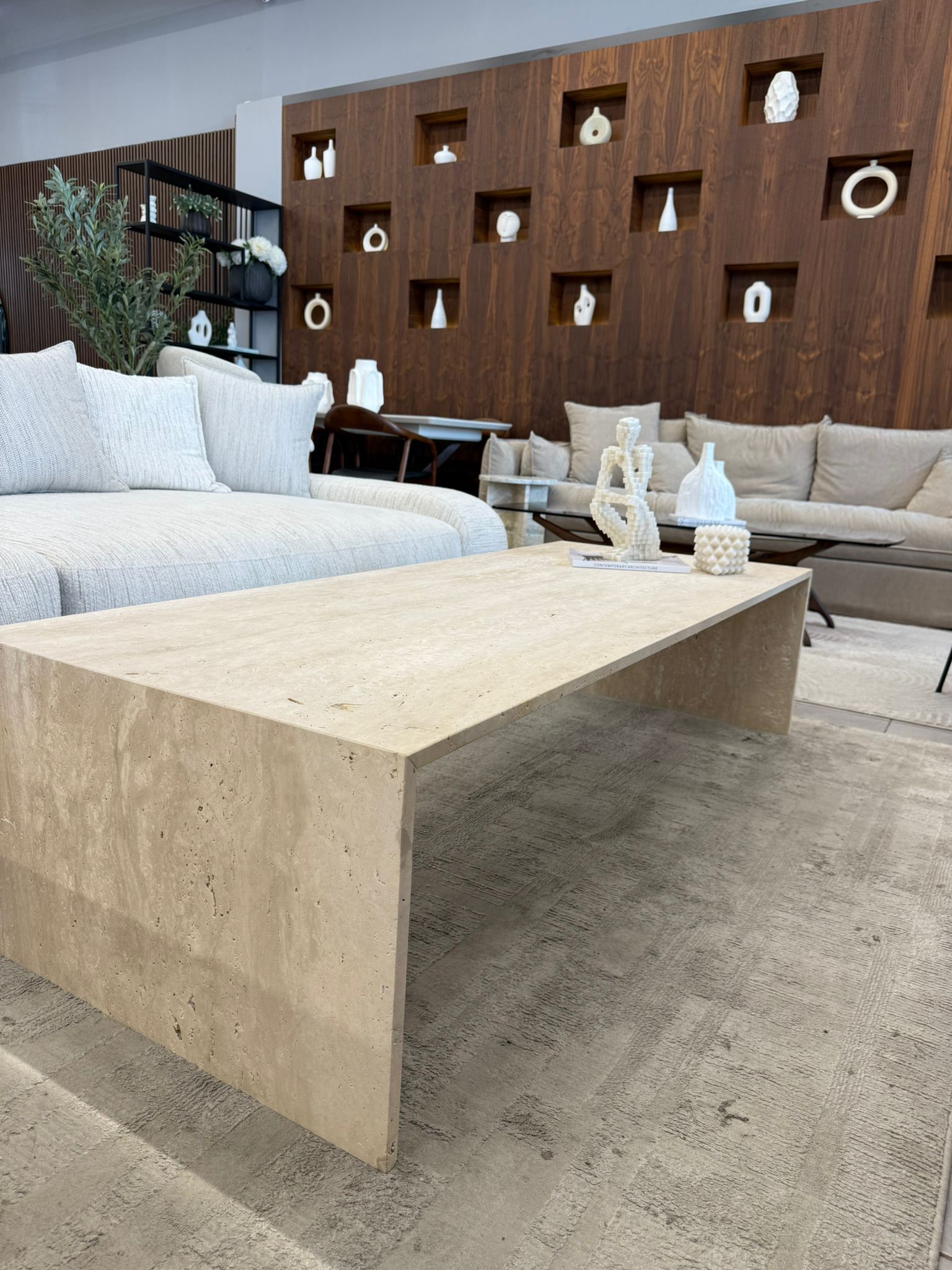 שולחן סלון "טרוונטין"