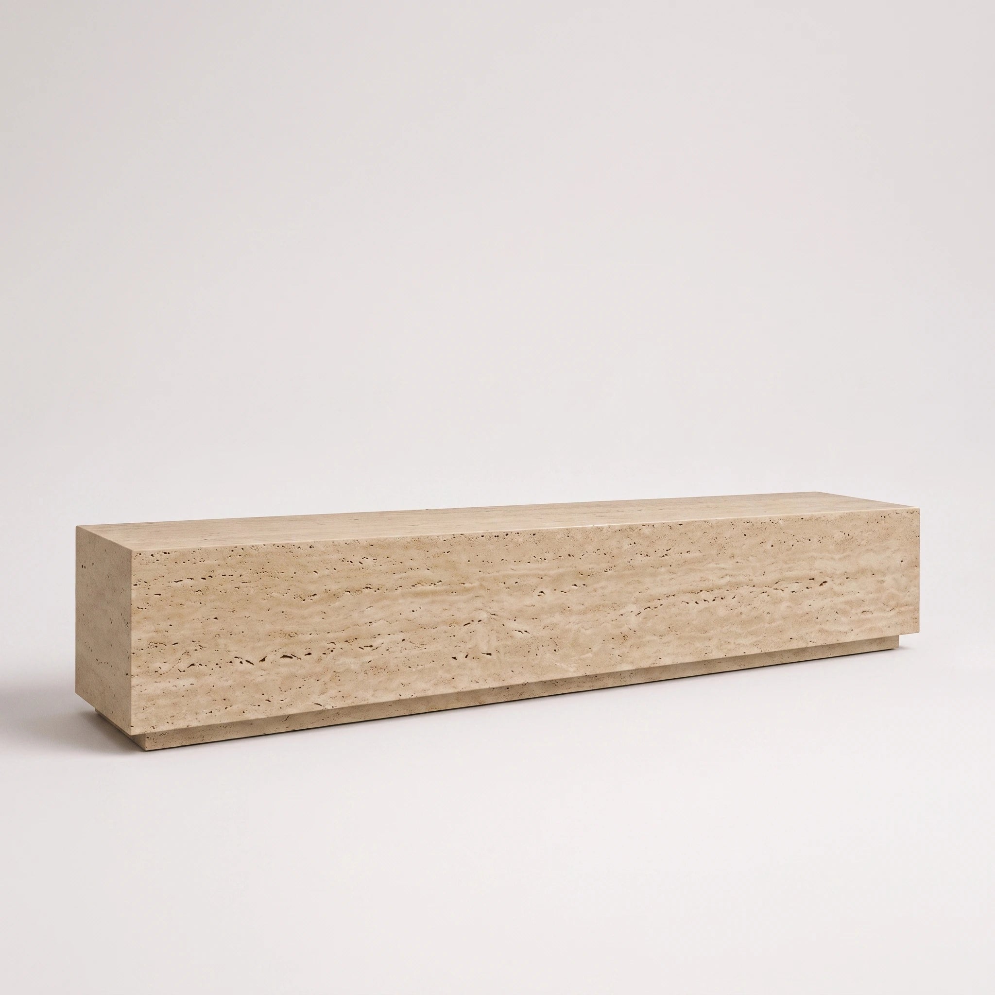 מזנון טרוונטין טבעי | Use the uploaded product image as the exact product reference.