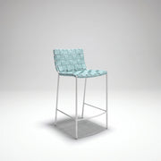 כיסא בר דמוי עור מלא | Use the uploaded product image as the exact product reference.